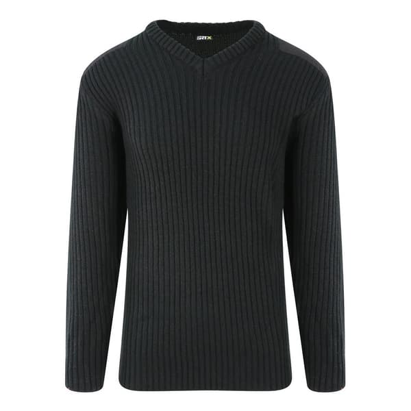 PRO RTX Mens Pro Acrylic Security V Neck Sweater