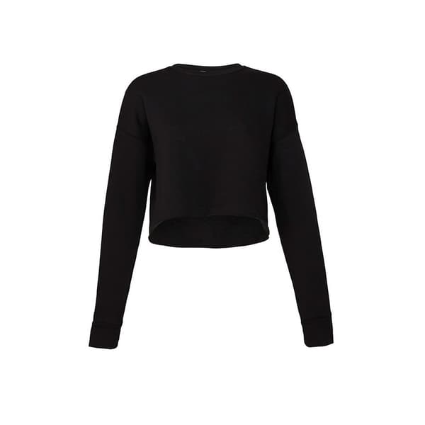 Bella + Canvas Ladies Cropped Sweatshirt