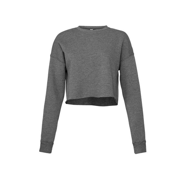 Bella + Canvas Ladies Cropped Sweatshirt