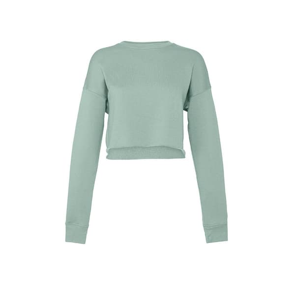 Bella + Canvas Ladies Cropped Sweatshirt