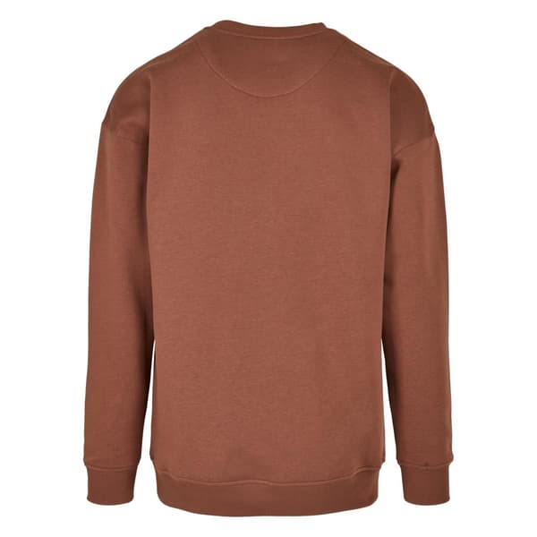 Build Your Brand Mens Crew Neck Plain Sweatshirt