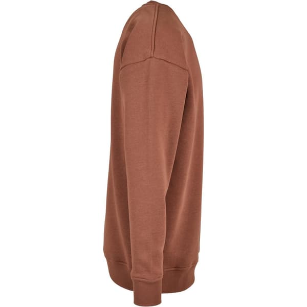 Build Your Brand Mens Crew Neck Plain Sweatshirt