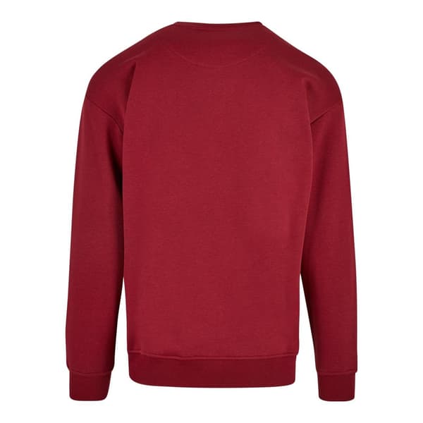 Build Your Brand Mens Crew Neck Plain Sweatshirt