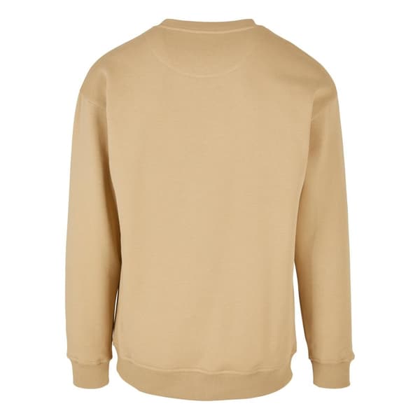 Build Your Brand Mens Crew Neck Plain Sweatshirt