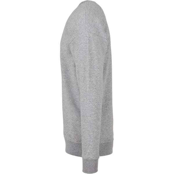 Build Your Brand Mens Crew Neck Plain Sweatshirt