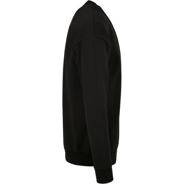 Build Your Brand Mens Crew Neck Plain Sweatshirt