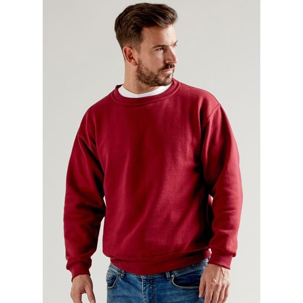 UCC 50/50 Unisex Plain Set-In Sweatshirt Top