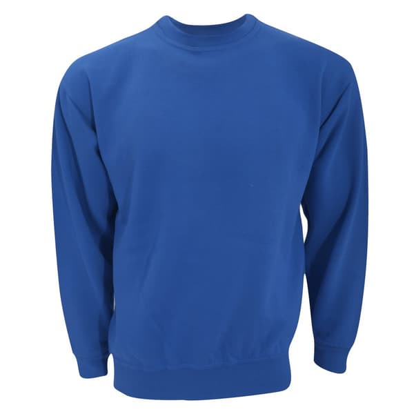 UCC 50/50 Unisex Plain Set-In Sweatshirt Top