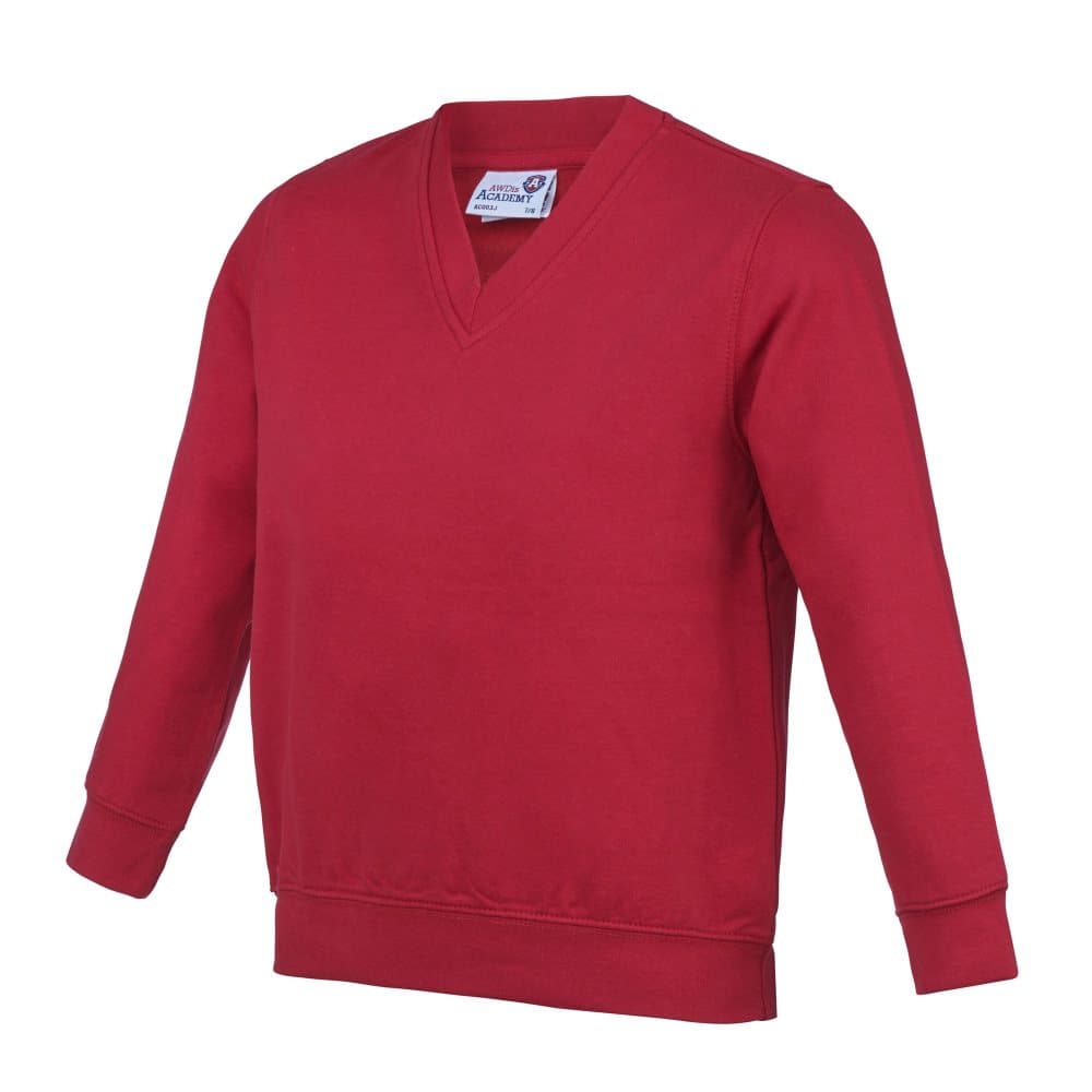 Awdis Academy Childrens/Kids Junior V Neck School Jumper/Sweatshirt (2 st.)
