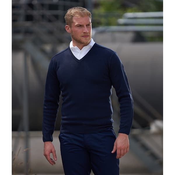 PRO RTX Herre Pro Akryl V-hals sweater