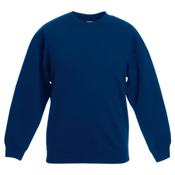 Fruit of the Loom Unisex Unisex Classic 80/20 Set-In Sweatshirt för barn