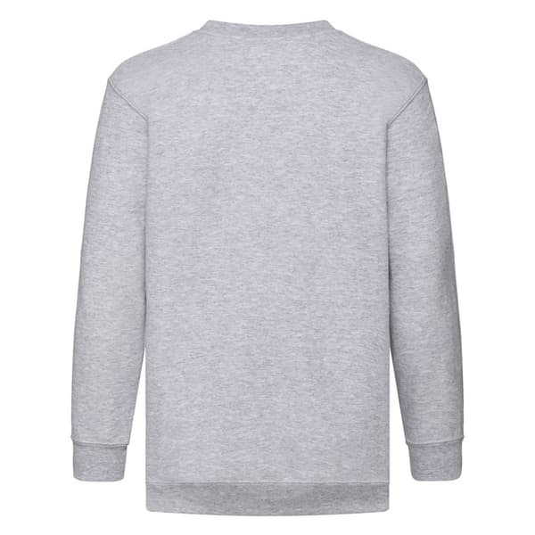 Fruit of the Loom Unisex Unisex Classic 80/20 Set-In sweatshirt til børn