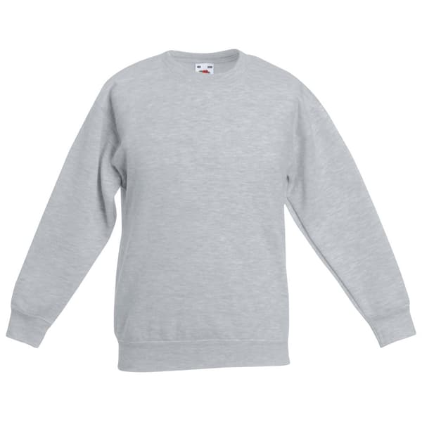 Fruit of the Loom Unisex Unisex Classic 80/20 Set-In sweatshirt til børn