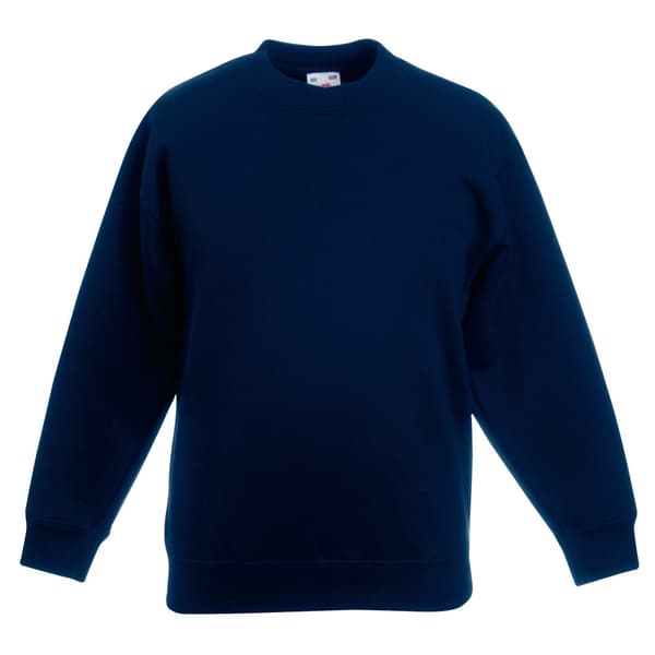 Fruit of the Loom Unisex Unisex Classic 80/20 Set-In Sweatshirt för barn