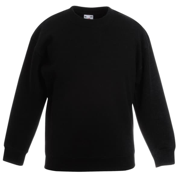 Fruit of the Loom Unisex Unisex Classic 80/20 Set-In sweatshirt til børn