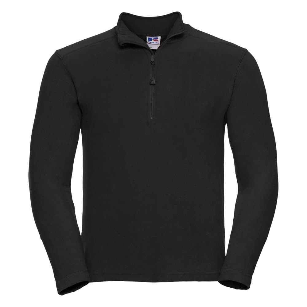 Russell Europe Mens 1/4 Zip Anti-Pill Microfleece Top för män