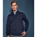 Miniatyrbilde 2 av 5: Premier Mens 1/4 Zip Neck Knitted Sweater