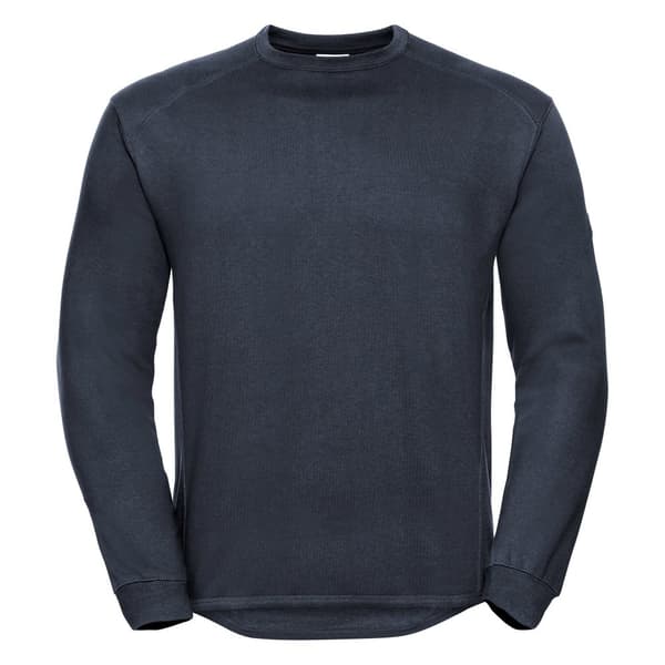 Russell Workwear Mens Crew Neck Set In Sweatshirt Top för män