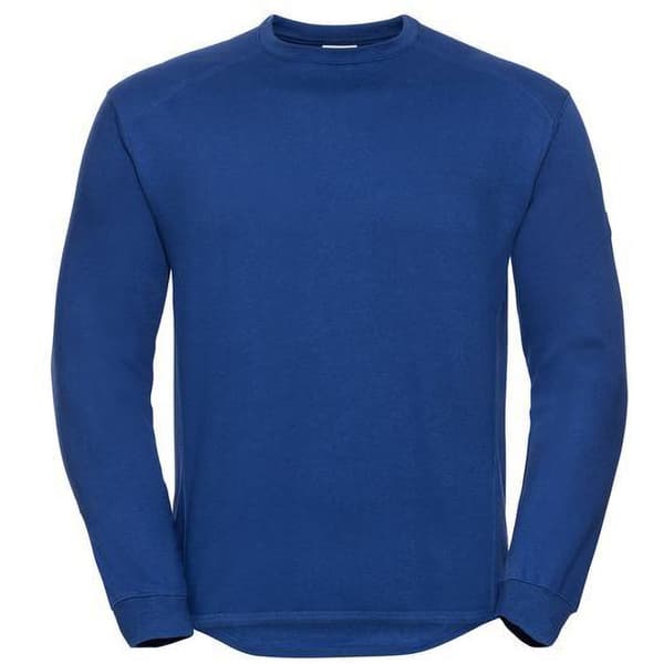 Russell Workwear Mens Crew Neck Set In Sweatshirt Top för män
