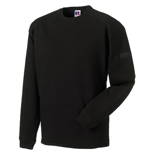 Russell Workwear Mens Crew Neck Set In Sweatshirt Top för män