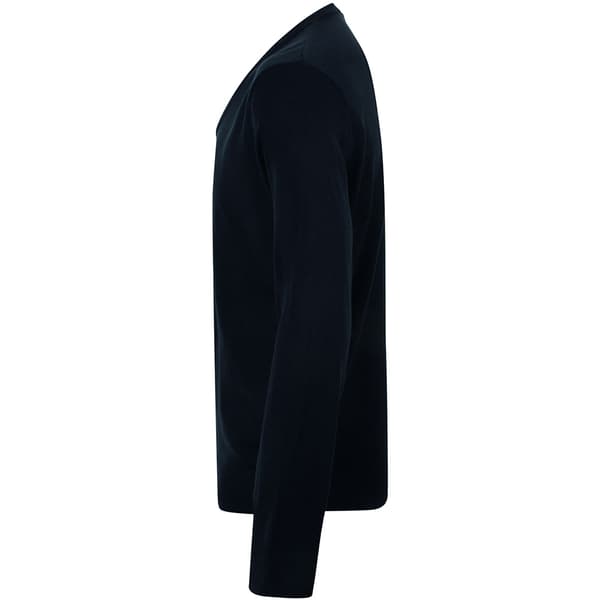 Henbury Herre 12 Gauge finstrikket V-hals trøje / sweatshirt