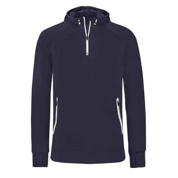 Proact Tröja med huva och dragkedja för män Navy XL