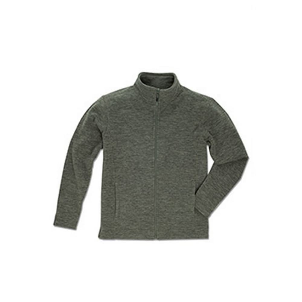 Stedman Mens Active Melange Fleece Jacket för män