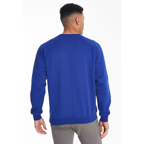 Maddins Mens Coloursure Plain Crew Neck Sweatshirt