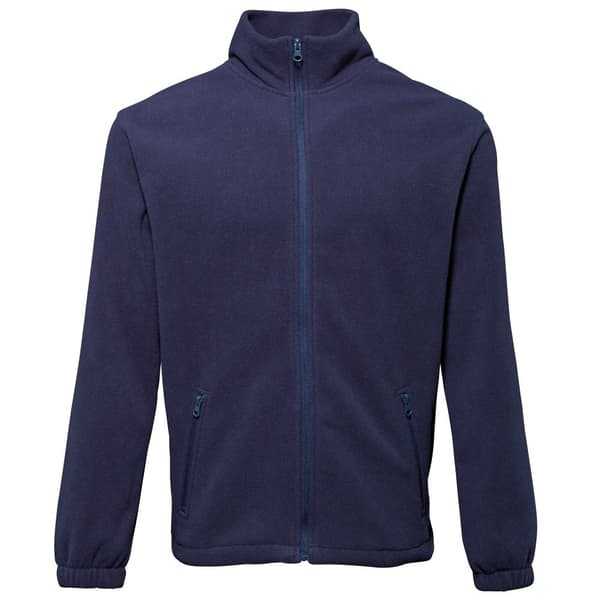 2786 Fleecejakke med fuld lynlås til mænd (280 GSM)