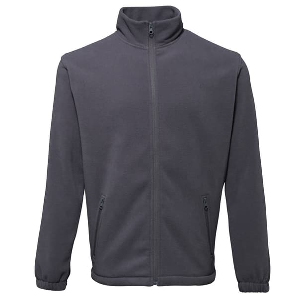2786 Fleecejakke med fuld lynlås til mænd (280 GSM)