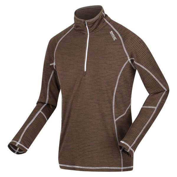 Regatta Herre Yonder Quick Dry Quick Dry Moisture Wicking Half Zip Fleece Jacket