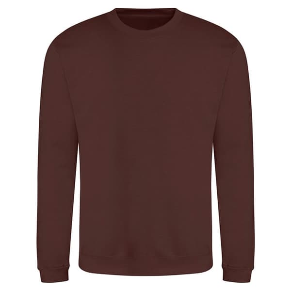 AWDis Just Hoods AWDis Unisex Crew Neck Plain Sweatshirt (280 GSM)