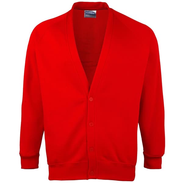 Maddins Childrens Unisex Coloursure Cardigan / Schoolwear