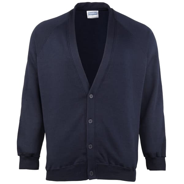 Maddins Barn Unisex Coloursure Cardigan / Skolkläder Navy 36
