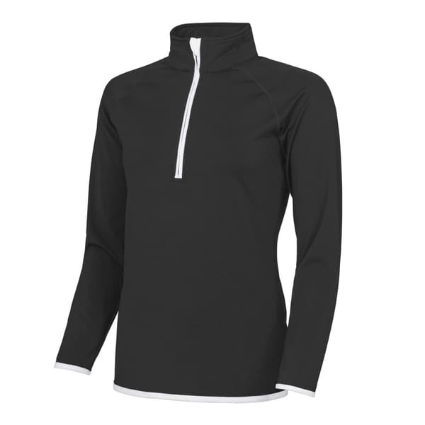 AWDis Just Cool Womens/Ladies Half Zip Sweatshirt