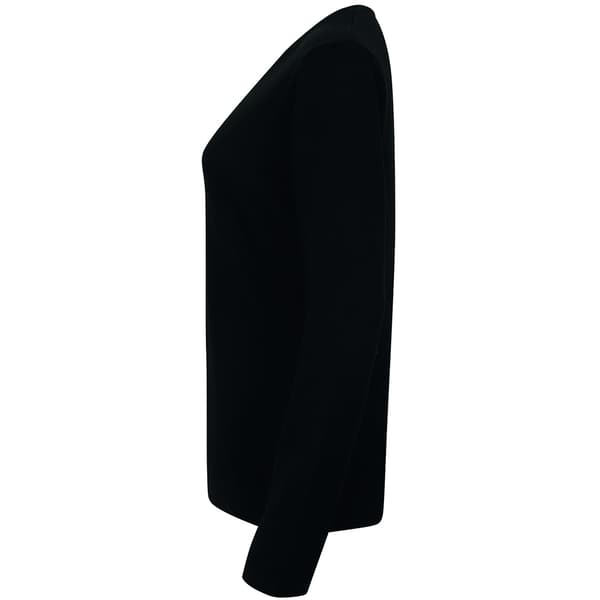 Henbury Dame/Damer 12 Gauge finstrikket V-hals trøje / sweatshirt