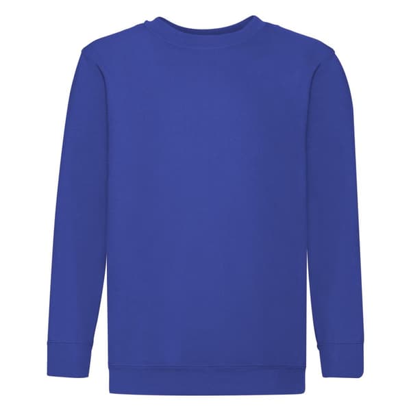 Fruit of the Loom Barn Unisex Set In Sleeve Sweatshirt för barn