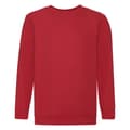 Miniatyrbild 1 av 2: Fruit of the Loom Barn Unisex Set In Sleeve Sweatshirt för barn