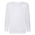 Miniatyrbild 1 av 2: Fruit of the Loom Barn Unisex Set In Sleeve Sweatshirt för barn