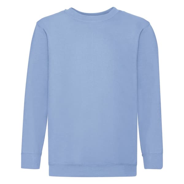 Fruit of the Loom Barn Unisex Set In Sleeve Sweatshirt för barn