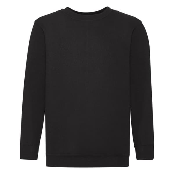 Fruit of the Loom Barn Unisex Set In Sleeve Sweatshirt för barn