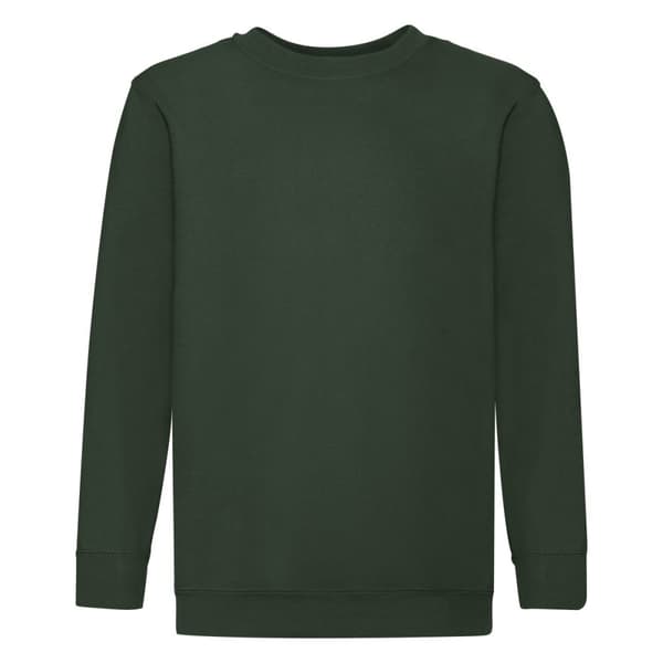 Fruit of the Loom Barn Unisex Set In Sleeve Sweatshirt för barn