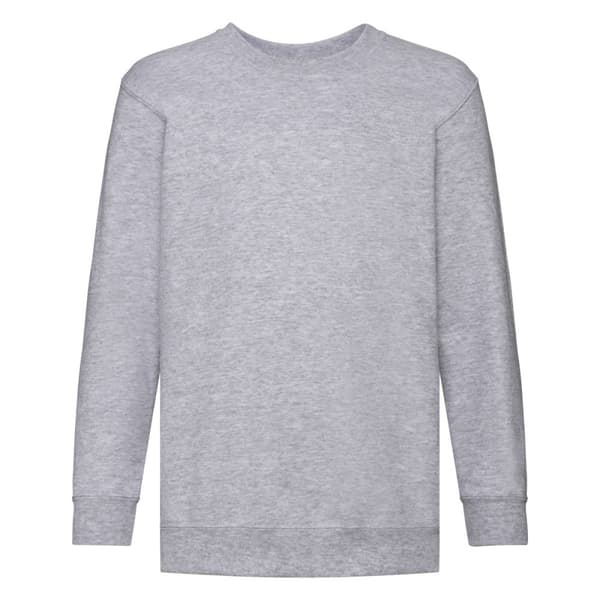 Fruit of the Loom Barn Unisex Set In Sleeve Sweatshirt för barn
