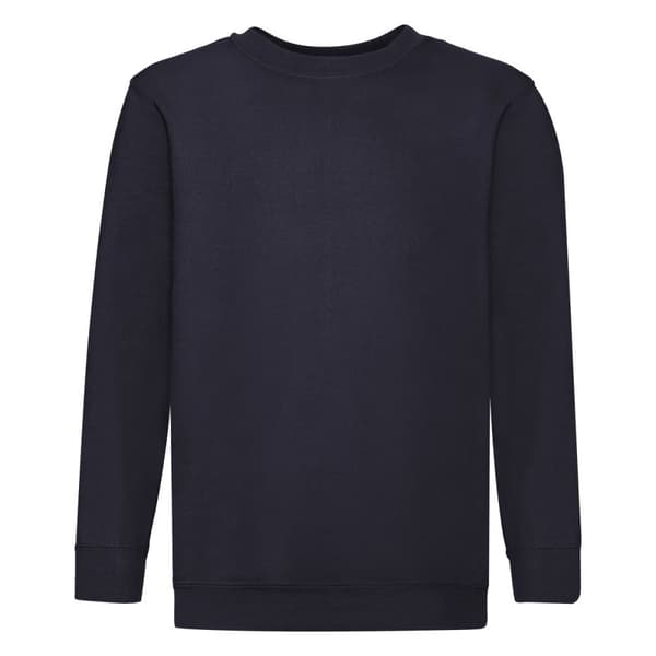 Fruit of the Loom Barn Unisex Set In Sleeve Sweatshirt för barn