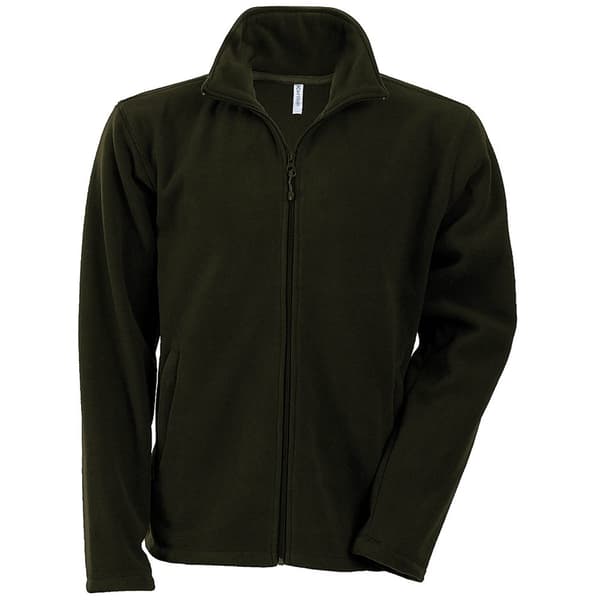 Kariban Falco Full Zip Anti Pill Fleece Jacket för män med full dragkedja