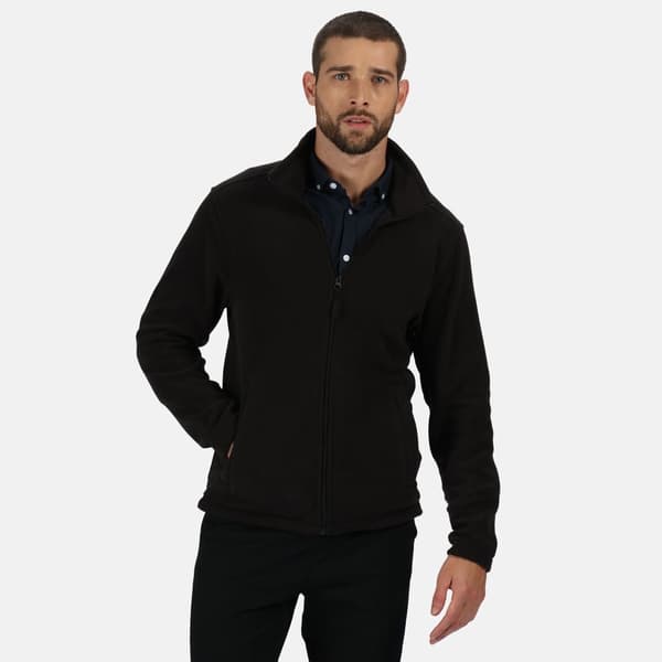 Regatta Mens Plain Micro Fleece Full Zip Jacket (Layer Lite)