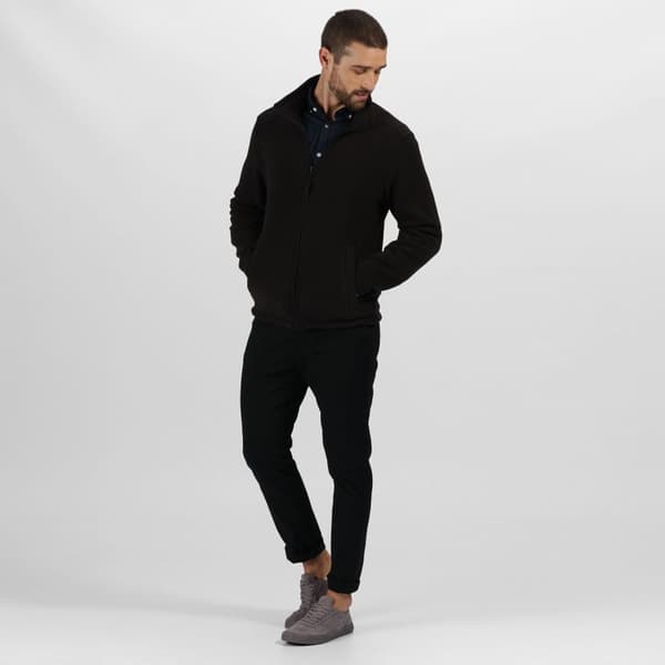 Regatta Mens Plain Micro Fleece Full Zip Jacket (Layer Lite)