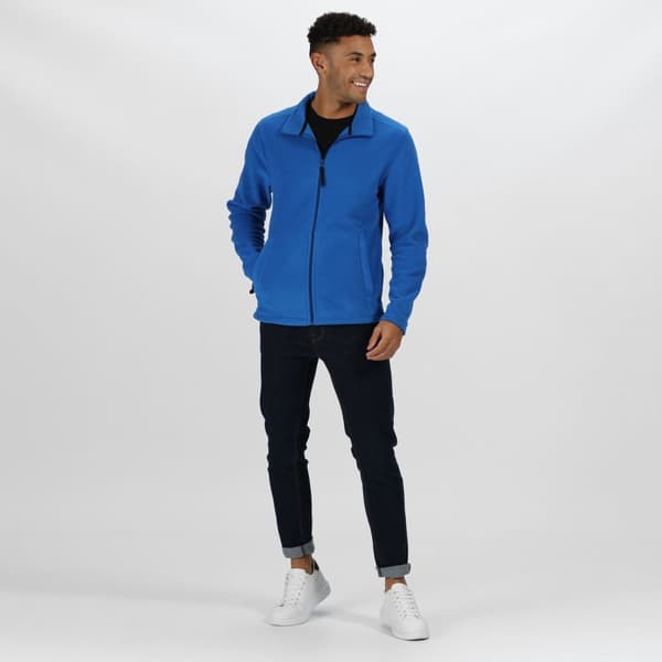 Regatta Mens Plain Micro Fleece Full Zip Jacket (Layer Lite)
