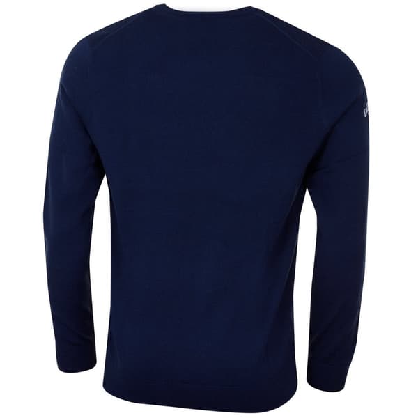 Callaway Mens Ribbed V Neck Merino Sweater