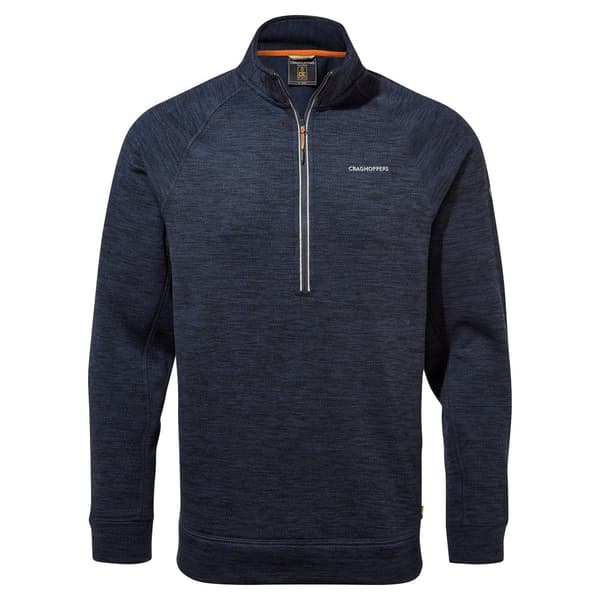 Craghoppers Mens Stromer Half Zip Fleece Navy Blue S